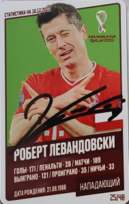Draxsus Кубок мира 2022 (48) 25 Роберт Левандовски