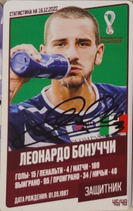 Draxsus Кубок мира 2022 (48) 46 Леонардо Бонуччи