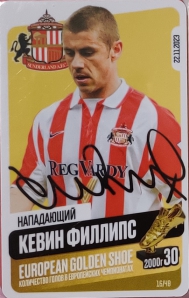 Draxsus Золотая бутса (48) 16 Кевин Филлипс (автограф)