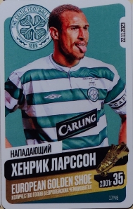 Draxsus Золотая бутса (48) 17 Херик Ларссон