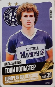 Draxsus Золотая бутса (48) 35 Тони Польстер