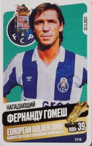 Draxsus Золотая бутса (48) 37 Фернанду Гомеш